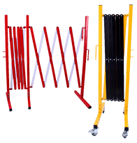 Металлические раздвижные ограждения