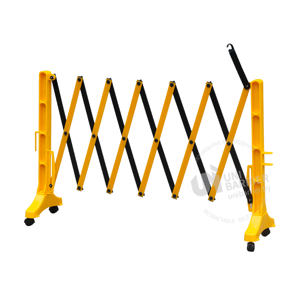 Пластиковые раздвижные ограждения